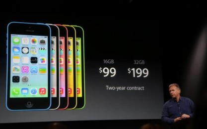 آبل تكشف عن هاتفها الذكي منخفض التكلفة iPhone 5C