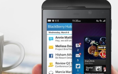 إطلاق BlackBerry Z10 في بلدان المشرق العربي