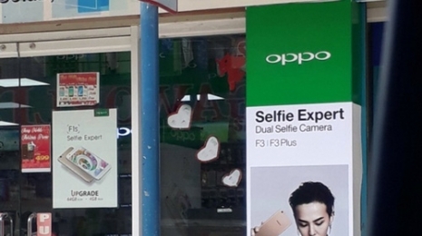 ظهور إعلان خاص بهاتفي oppo f3 و oppo f3 plus قبل الإعلان الخاص بالشركة